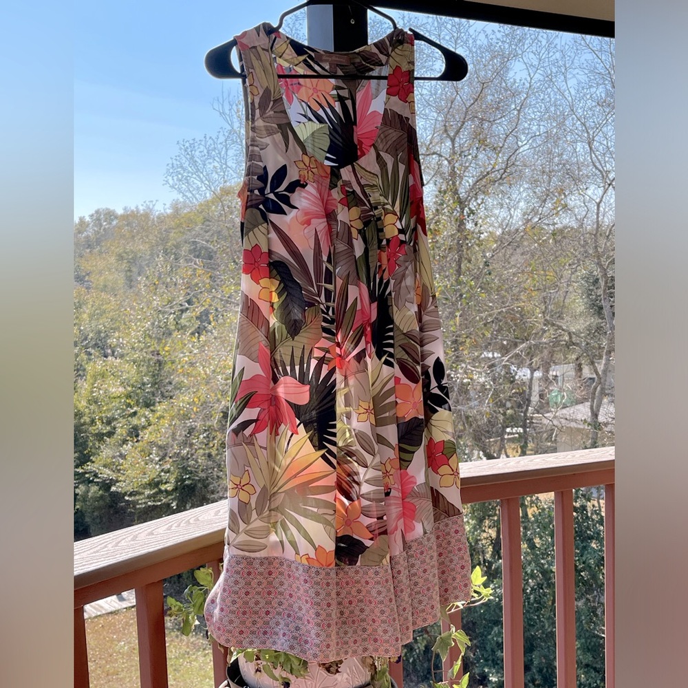 Tommy Bahama Tropical Pocket Sleeveless Spring/Summer Sundress Size Small